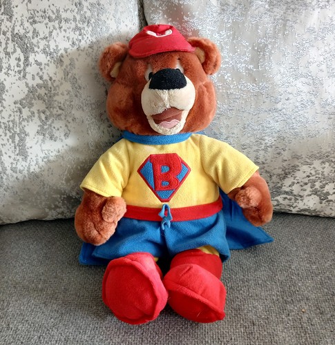 Bradley bear superhero - superhero, plush