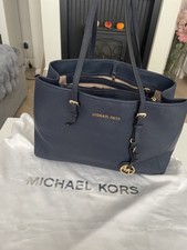 Michael Kors Blue Tote Bag