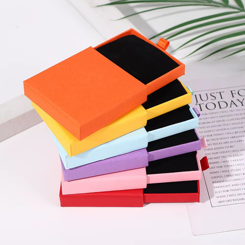 Jewellery box black ring - box,