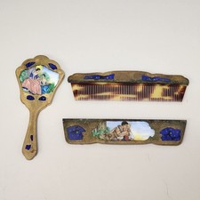 Antique Vanity Set Comb Holder