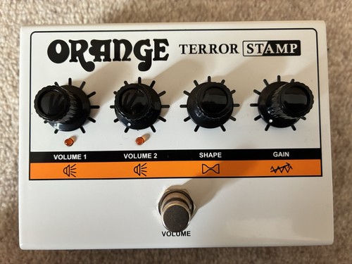Orange terror stamp - stamp, valve