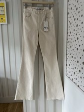 Zara Jeans Flare Fit High