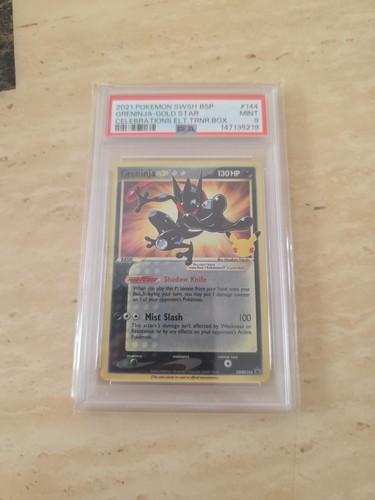 Pokemon greninja gold star - gold,
