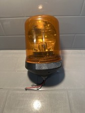 Amber Rotating Beacon Warning