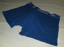 MENS LONSDALE BLUE BOXER TRUNKS - PACK OF TWO - NO FLY - SIZE 3XL