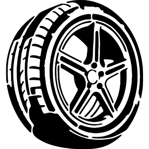 Tire stencils templates - /,
