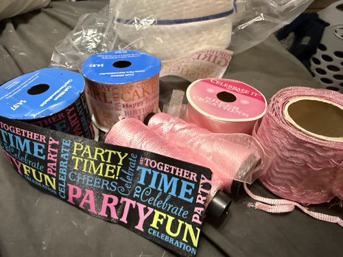 Craft ribbon various colours - craft,