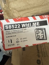MK S8522 WHI ME 500W 2 Gang