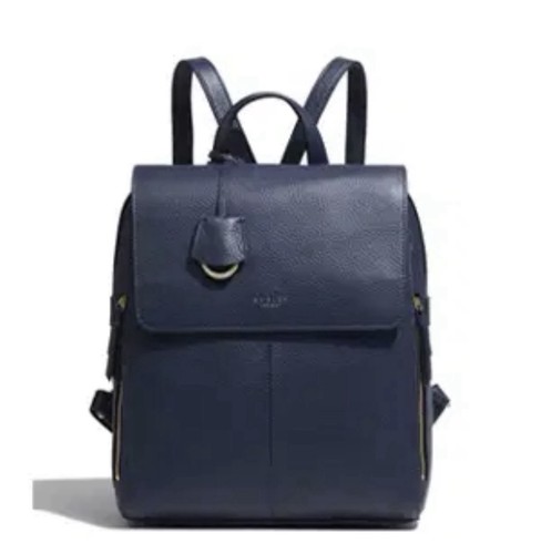 Radley blue leather handbag - blue,