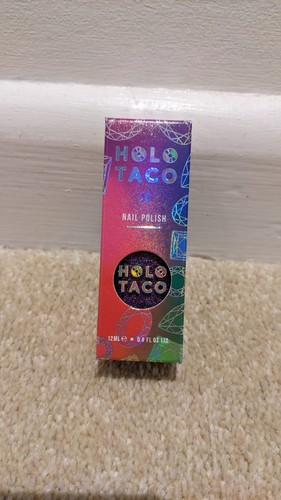 Holo taco crystal mommy nail - taco,