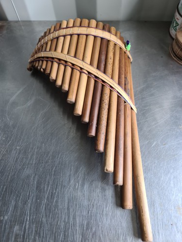 Pan pipes wind instrument - pan,