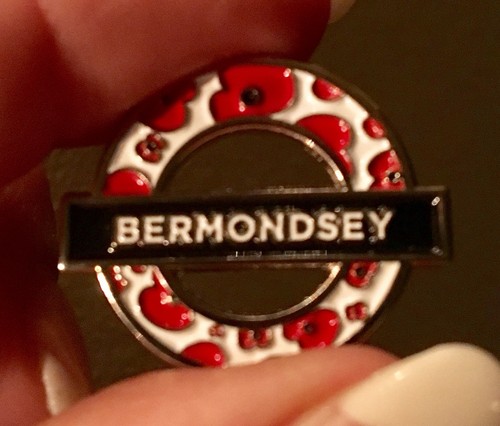 New bermondsey p0ppy pin - new,