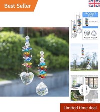 Crystal rainbow heart - crystal,