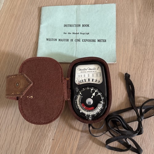 Vintage weston master - weston, cine