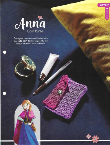 Disney anna coin purse - -,
