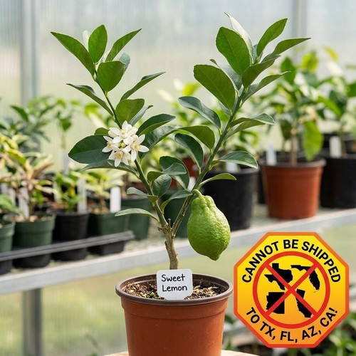 Sweet lemon tree - lemon,