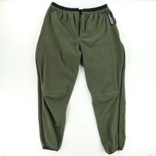 AeroStich Motorcycle Liner Fleece Zip Off Pants  Green Men's 2XL