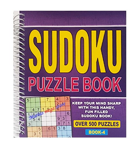 Spiral bound sudoku puzzle - sudoku,