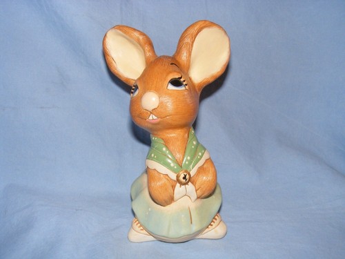 Pendelfin mother rabbit green - rabbit,