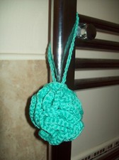 Handmade crochet bath shower - handmade,