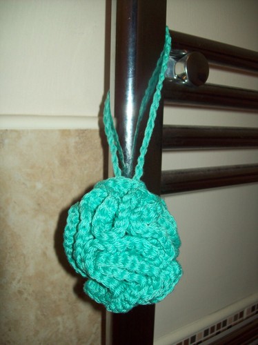 Handmade crochet bath shower - crochet,