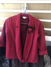 Girls Cardigan, Open Front