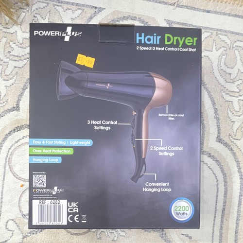 Power plus hair - dryer, model