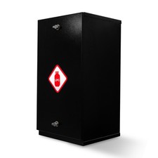 Steel gas safety locker - gas, for