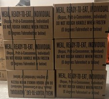 1 box of 12 meals - U.S. MRE Camping Supply Prepper Camping Food Ready Meals