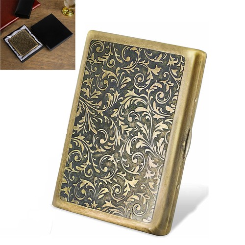 Retro cigarette case metal - retro,