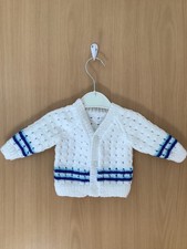 Hand Knitted Baby Cardigan -