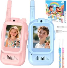 2PCS Video Walkie Talkies for