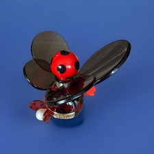 MARC JACOBS DOT EAU DE PARFUM RED BLACK LADYBIRD BUTTERFLY EMPTY BOTTLE 50ml