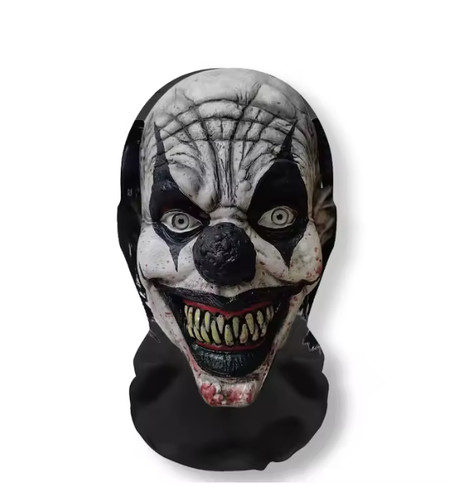 Scary clown mask halloween - scary,