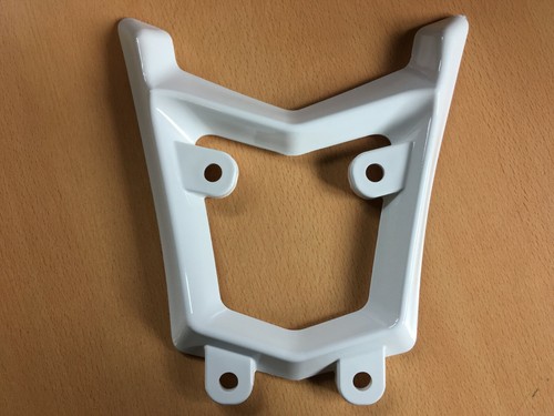 Quad bike front bumper white - quad,