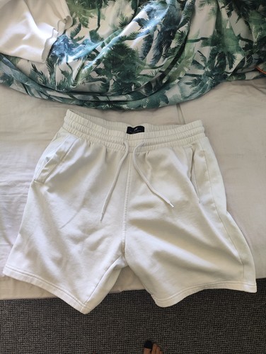 Pairs mens white shorts - white,