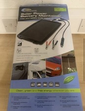 Ring RSP240 Solar Battery Maintainer For 12v Car/Van/Bike Batteries up to 100Ah