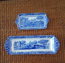 Spode blue italian miniature - blue,