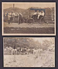 2 Antique Photos of People in