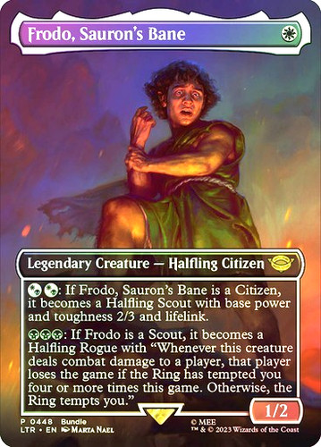 Mtg frodo sauron bane - mtg,