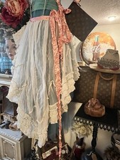 Rare c.1885 Ruffled Skirt