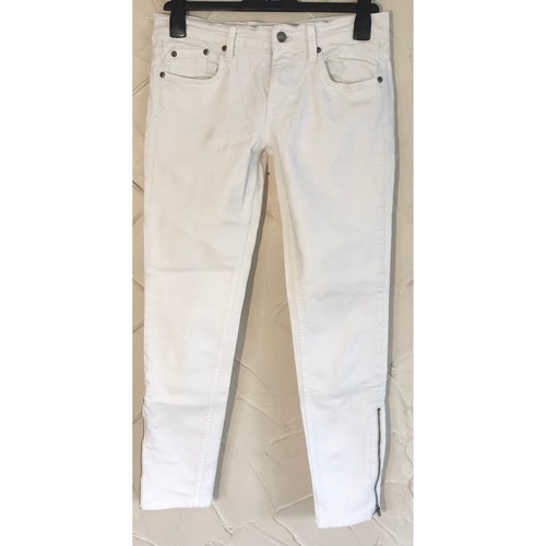 Ladies skin tight - white, jeans