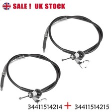 HAND BRAKE CABLES PAIR UK For