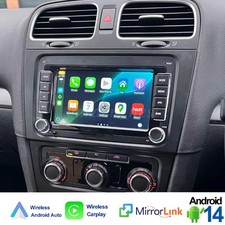 For VW GOLF MK5 MK6 7" Apple