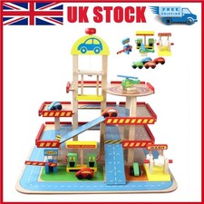 Wooden Rotating Parking Model