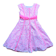 Jona Michelle Girls Pink Lace