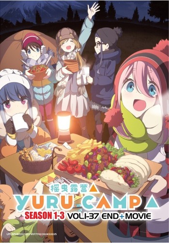 Dvd anime laid back camp - dvd,