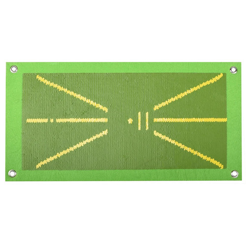 Golf mat that - shows, swing
