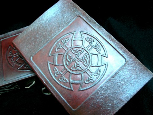 Celtic mandala handmade - a5,