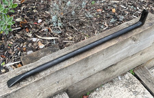 Vintage 28-1/2" Crowbar Pry Bar Wrecking Bar Claw Breaker Bar Crate Opener